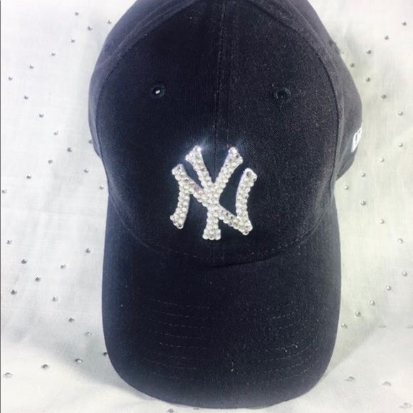 New Bling New York Yankees Swarovski Hat (Navy) main image 4